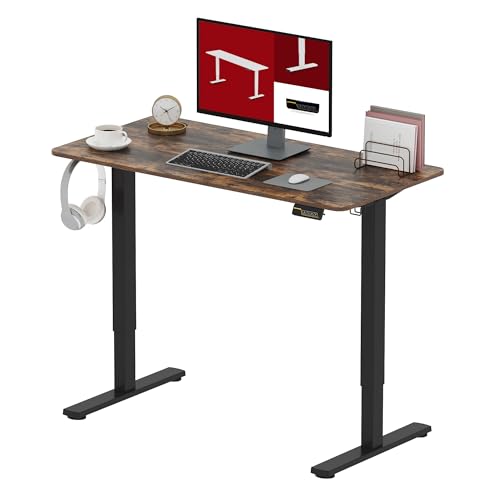 Sanodesk 120 X 60 Cm Escritorio Elevable Eléctrico Con Tablero Escritorio Regulable En Altura Eléctrico Telescópico Bidireccional Con Control De Memoria Y Tecnología Anticolisión Marrón Sanodesk 120 X 60 Cm Escritorio Elevable Eléctrico Con Tablero Escritorio Regulable En Altura Eléctrico Telescópico Bidireccional Con Control De Memoria Y Tecnología Anticolisión Marrón