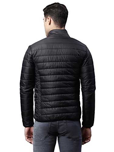 Image of Global Republic Polyester Regular Fit Turtle Neck Full Sleeves Jacket for Men