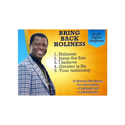 Page de couverture de Bring Back Holiness
