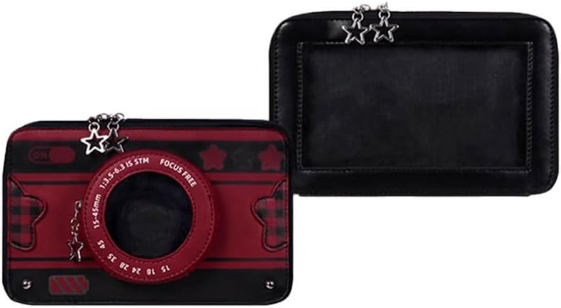 [Green Mountain WallHarara] Camera-Shaped Pain Bag, Clear Bag, Transparent