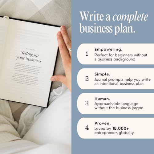 Start Your Business Today, 2026 Guided Journal, Goal Setting & Planning – Step-by-Step Guide for New Entrepreneurs - Empowering Planner Gifts for Women & Men - Image 3