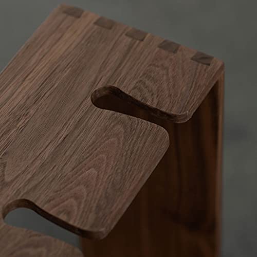 Soporte de vino de madera para 3 botellas miniatura 5