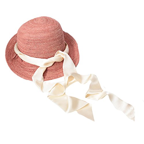 Women's Long Narrow Silky Ribbon Neck Tie Choker Belt Scarf, Beige, One Size4