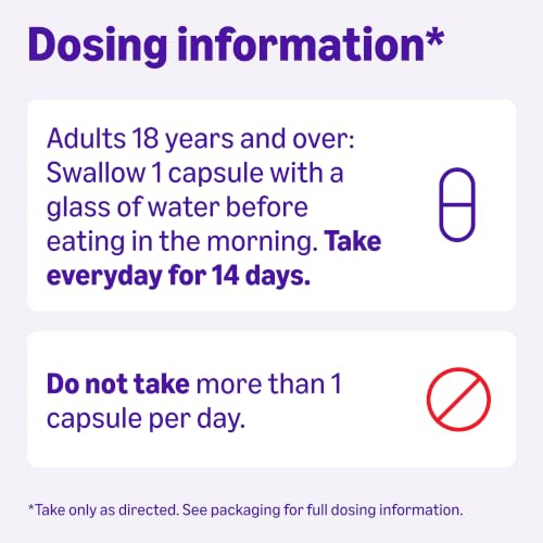 Amazon Basics Esomeprazole Magnesium Delayed Release Capsules, 20 mg, Acid Reducer, Heartburn Medicine, 42 Count (Previously Care) - image 7