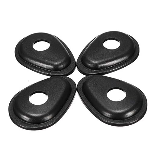 JenNiFer Delantero Trasero Indicador De Luces Intermitentes Indicador Adaptador Placa Separador En El Vástago del Orificio para Yamaha YZF R1 R6