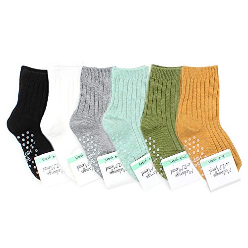 Active Grip Soft Cotton Socks baby toddler girls boys Knee Socks2