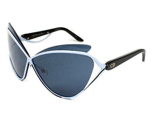Dior 4CB Blue Gold and Black Audacieuse 1 Cats Eyes Sunglasses Lens Category 3