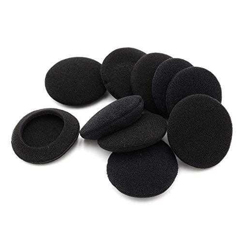 5 pares de almohadillas de esponja para reemplazo de auriculares compatibles con Sony MDR-G74SL, MDR-IF240R, MDR-15, MDR-NC6, MDR-NC5, MDR-210, MDR-101, SRF-HM33, SRF-H4 miniatura 1