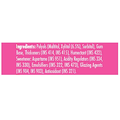 Image of HappyDent Wave, Xylitol Sugarfree Fruits Flavour, Bubble Gum Pocket Bottle, 18 Pc, 28.9 g