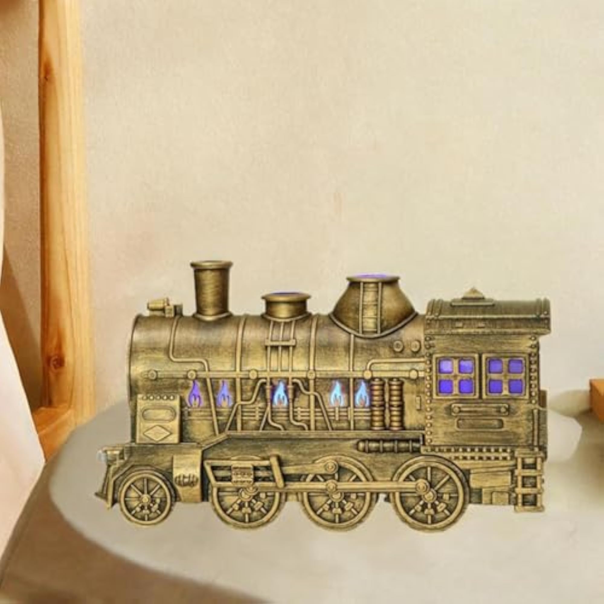 Essential Diffuser Train Figurine for Indoor Use