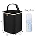 Teamoy Breastmilk Cooler Bag, Baby Bottles Bag for up to 4 Large 9 Ounce Bottles, Perfect for Working Mom Mother, (Bag ONLY), Black