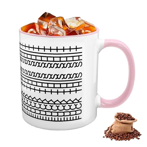 Mritrit Taza con Mensaje Oculto, 350 ml Taza de Café de CeráMica con Mensaje Oculto para Oficina Y Amigos, Regalo Divertid (Blanco y Rosa) Mritrit Taza con Mensaje Oculto, 350 ml Taza de Café de CeráMica con Mensaje Oculto para Oficina Y Amigos, Regalo Divertid (Blanco y Rosa)