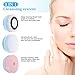 Facial Cleansing Brush, Facial Cleaning Brush for face - USB Rechargeable Upgrade Waterproof Facial Cleansing Brush, 3 Brush Heads with 2 Power Modes, Gentle Exfoliating and Massaging (Blue)