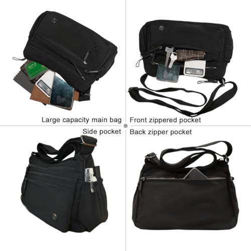 Crossbody Bags for Women, Multi Pocket Casual Shoulder Bag, Handbags Purses with Adjustable Strap for Women2