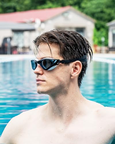 Image of Swim Goggles, Super Clear View,Goggles Swimming Adult, Suitable for All Kinds of Swimming Programs
