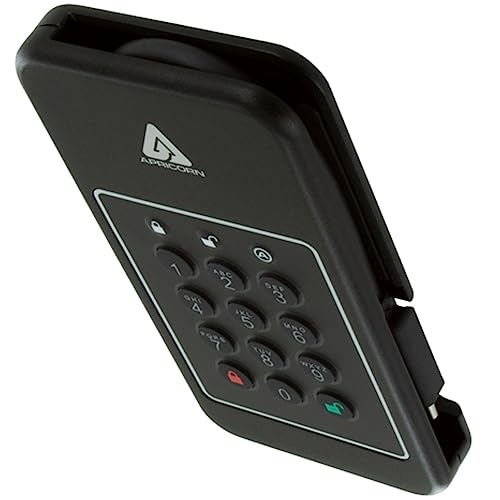 Image of Apricorn 1TB Aegis NVX - Ultra High Speed NVMe 10Gbps USB Type C Hardware-Encrypted Drive (ANVX-1TB)