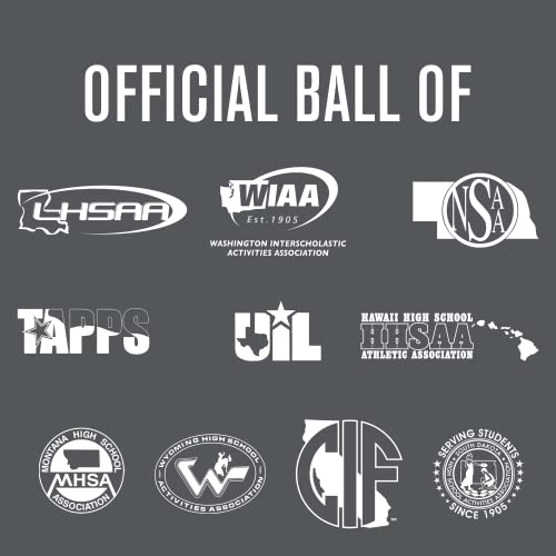 Baden Perfection Thermo Soccer Ball, Official Size 5 Seamless Thermal-Bonded, Nfhs Approved #TOP2