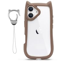 Amazon.co.jp: ZENIX DESIGN TECH iPhone16 用 ケース ストラップ付き