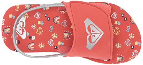 Image of Roxy Girl's TW Finn Sling Back Flip Flop Sandal Sandal, NAVY DREAM, 7 M M US Toddler