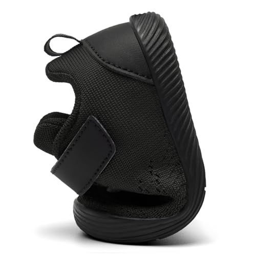 Image of MORENDL Toddler Sneakers Baby Boys & Girls Barefoot Shoes Lightweight Breathable Walking Running Tennis Athletic Sport Shoes