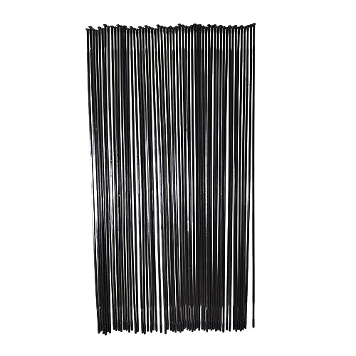 Rayons droits noirs en acier haute performance 264 mm pour montage de roue