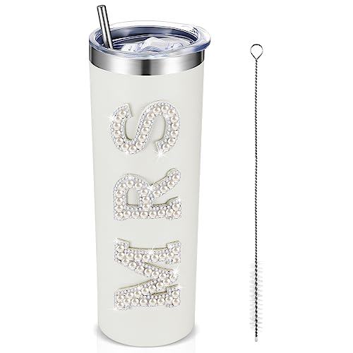 Zhehao Bride Cups Tumbler 20 oz Bachelorette Gift for Bride