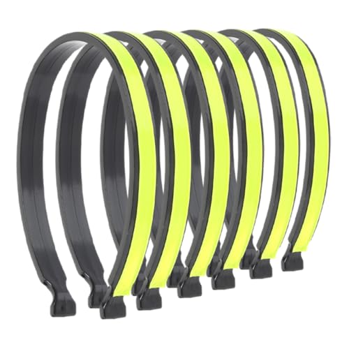 ifundom 3pairs High Reflective Pant Cuff Clips Unisex Cycling Trousers Clips for Outdoor Recreation Durable Lightweight Design Easy Installation Minimize Clothing Damage