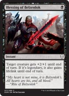 Blessing of Belzenlok - Foil - Dominaria
