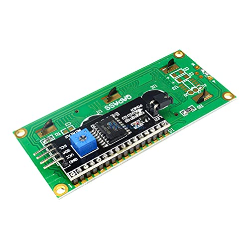 Blue Backlight Display IIC I2C TWI SPI Serial Interface 1602 16 X 2 16x2 Character Digital LCD Module Board 5V for Arduino