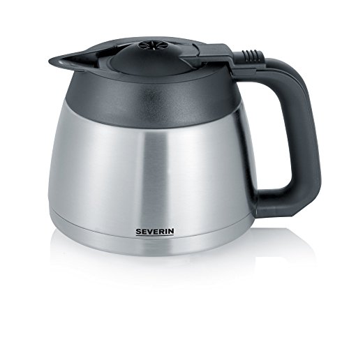 SEVERIN KA 5743 Cafetera Café Caprice Thermoline para filtros de Café Molido, 8 tazas incluye jarra termo, acero… - Imagen 3
