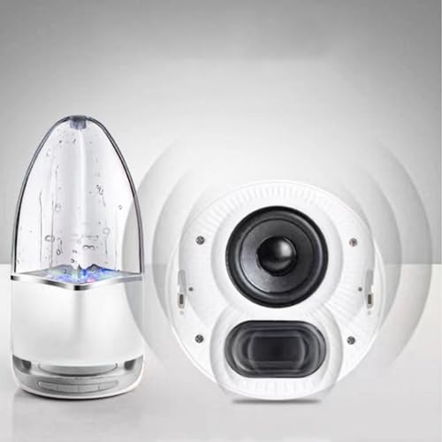 THROLX Water Dancing Speaker, Bluetooth Wireless, Gray — view 3