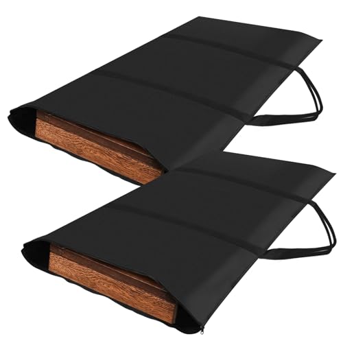 Loenel Table Leaf Storage Bag, 2 Pack Waterproof Dining Table Leaf Bag Scratch Resistant Protection Bag - 52x27inch(No Padding)