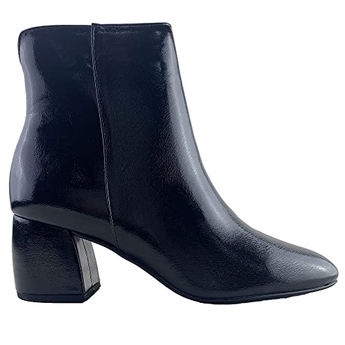 Bottines noires de créateur Davinna aux finitions soignées et design épuré