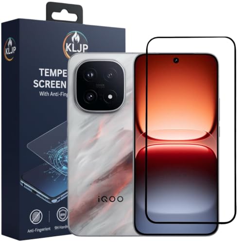 Image of Military-Grade Gorilla Tempered Glass For iQOO 15 With Installation Kit | Edge to Edge Coverage | Black