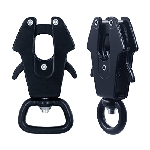 Frog Clip Dog Leash Clips Small Quick Release Lock Snaps Round 0.6” and