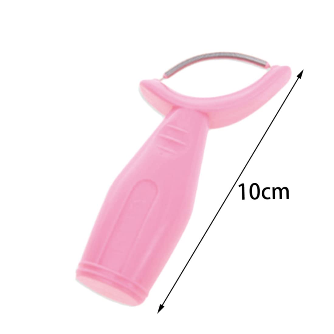 Rimozione dei peli facciali con filettatura a molla bacchetta per la depilazione manico ergonomico epilatore per peli facciali rimuove i peli dalla radice