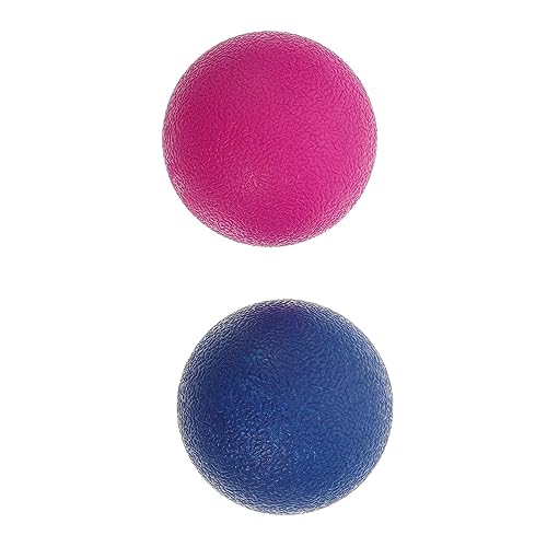 GOOHOCHY Pink Yoga Balls for Pregnancy Plantar Pilates Ball No Odor for Exercise