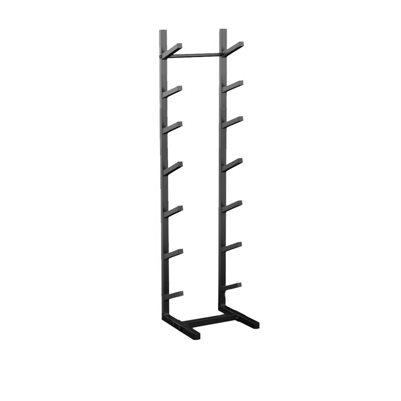CGCSYZ Skateboard Rack Floor Stand,Skateboard Organizer,Snowboard Storage Rack Free Standing,Skateboard Display Stand for Skis/Skateboards/Scooter (Color : White, Size : 7 Tier) (Black 7 tier)