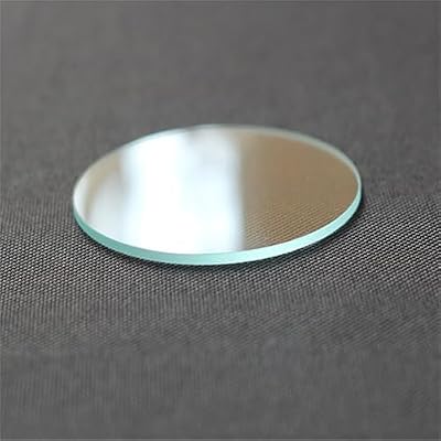 Transparent Glass Lens for Smart Watch Repair - 1mm Thick Flat Round Lens (Dia 15mm to 45mm) - 1pc(42mm)