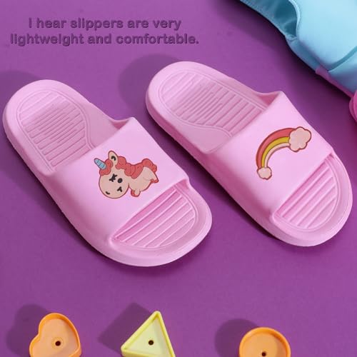 Image of DOCTOR EXTRA SOFT Unisex-Child Kids Rainy Monsoon Flip-Flop Sliders Soft Comfortable Indoor Outdoor Slippers Stylish Non-Slip Slide Home Casual Cool Cartoon Cute House Chappals For Boys & Girls