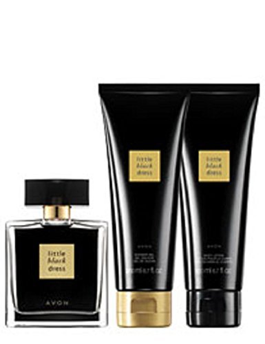 Little Black Dress 3 PC Set: Cologne, Lotion, Shower Gel