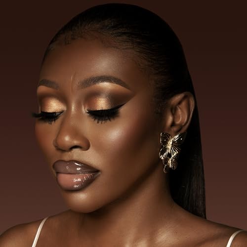 Juvia's Place Coffee Shop Lip Gloss - Mochaccino - Hydrating Butter Lip Gloss for Women, Long-Lasting Shine, Moisturizing Glass-like Finish, Plumping Non-sticky, Suitable for every vibe