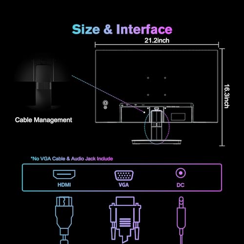 undefined SANSUI Monitor 24 inch 100Hz Computer Monitor丨FHD 1080P PC Monitor丨HDMI丨FreeSync丨HDR丨Earphone Jack丨 Ergonomic Tilt for Home and Office の商品画像 8
