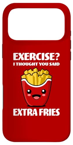 �G�N�T�T�C�Y ? I Thought You Said Extra Fries �t�@�[�X�g�t�[�h���D�� �X�}�z�P�[�X iPhone 17 Pro Max �p