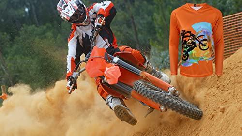 Youalso Long Sleeve Motocross Jersey Women, Dirt Bike Motorcycle Shirt Powersports Mountain Mtb Bmx Racing Pink L #TOP4