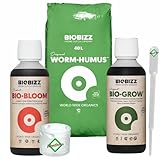 Weedness BioBizz Wurmhumus 40 Liter 3er Set - Naturdünger Grow Anbau...