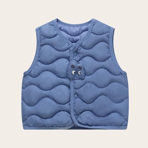 Baby Toddler Boys Girls Quilted Puffer Vest Sleeveless Padded Jacket Coat Warm Winter Vest Child Kid Fall Outerwear2