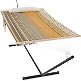 GAFETE 2 Person Hammock with Stand for Outside, Quick...