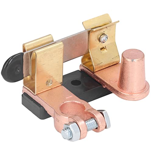 Risegun Solid Brass Knife Blade Master Switch Knife Blade Master Switch Solid Brass Car Top Post Disconnect 12V 24V Battery Power Cut Off Isolator