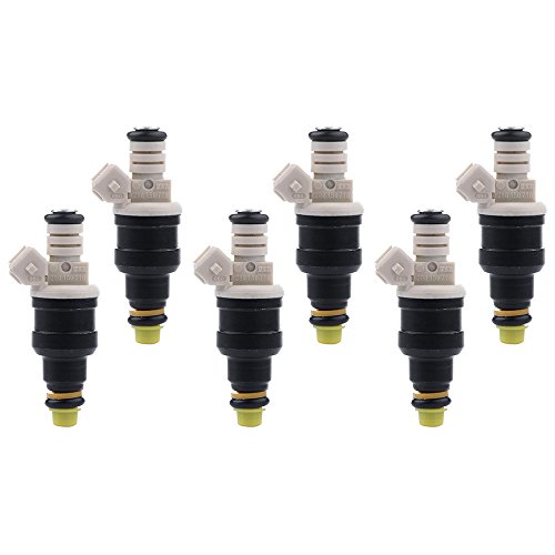 Fuel Injectors Eccpp 6Pcs Black Fuel Injector Kits 0280150710 Fit For Ford For Lincoln For Mercury #TOP9